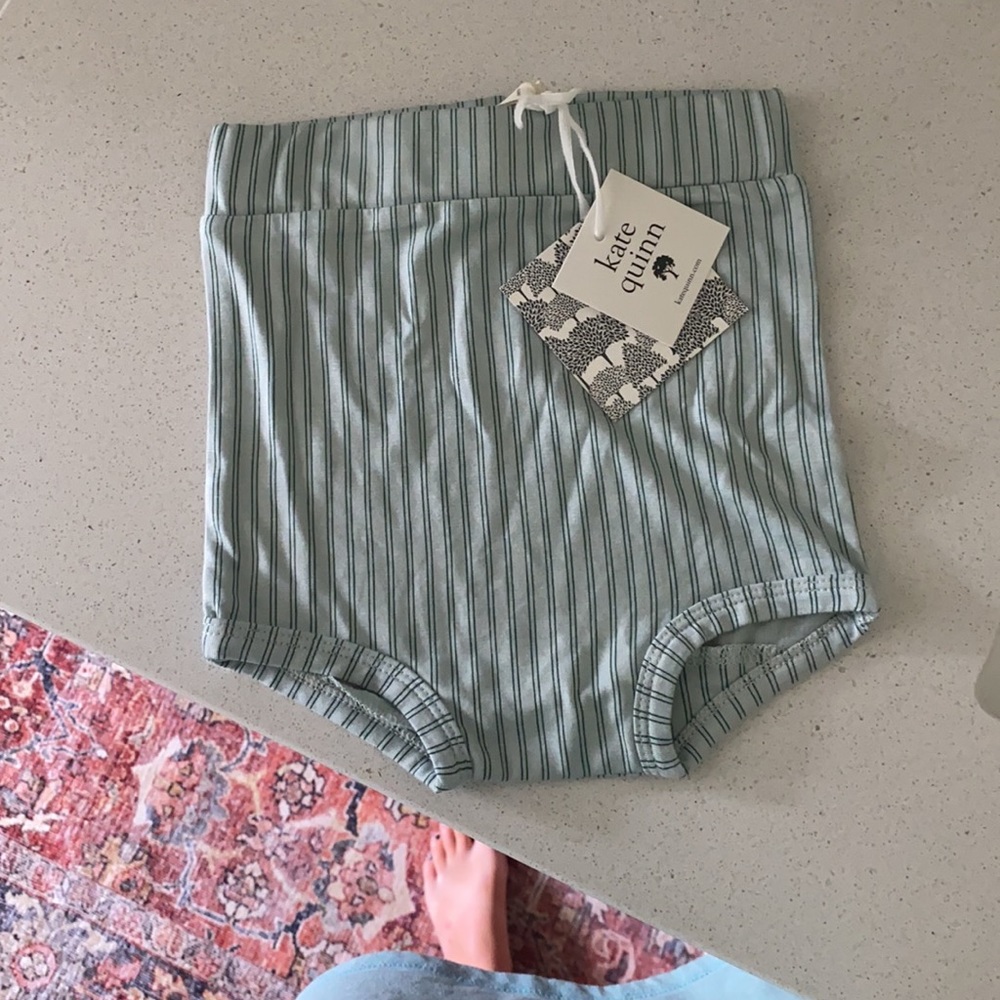 Kate Quinn onesie and bloomer set